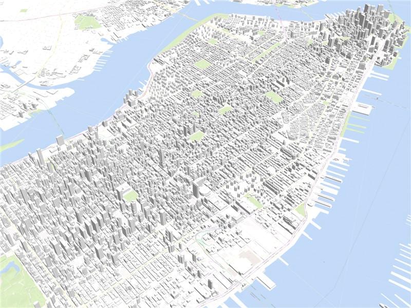 Manhattan 3d ਨਕਸ਼ਾ
