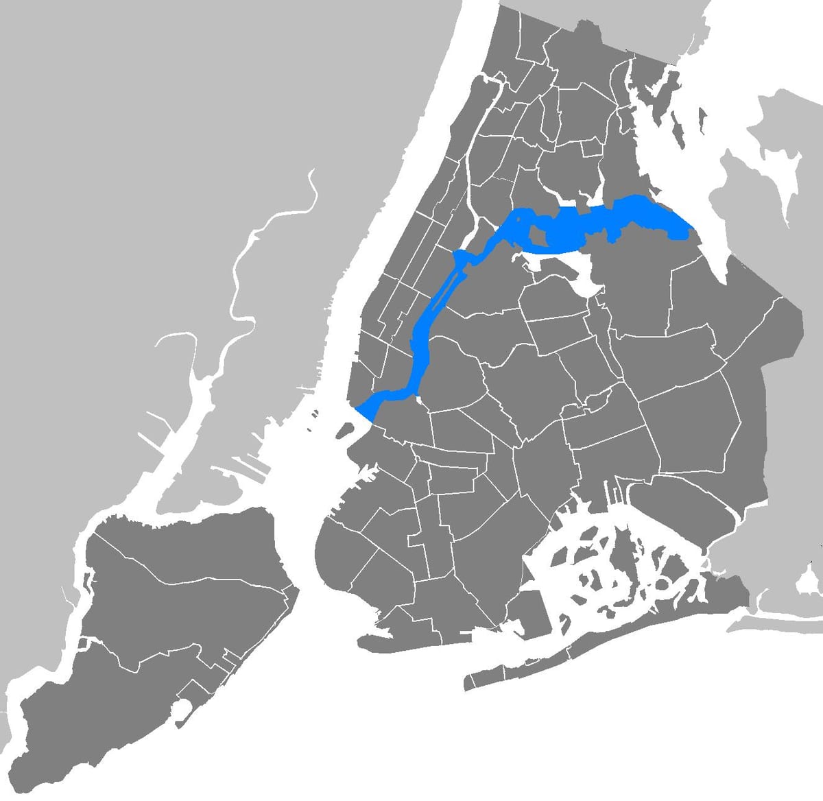 ਨਕਸ਼ਾ ਦੇ Manhattan ਵੈਕਟਰ