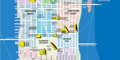 ਨਕਸ਼ਾ ਦੇ ਮੌਕੇ ਵਿਚ Manhattan